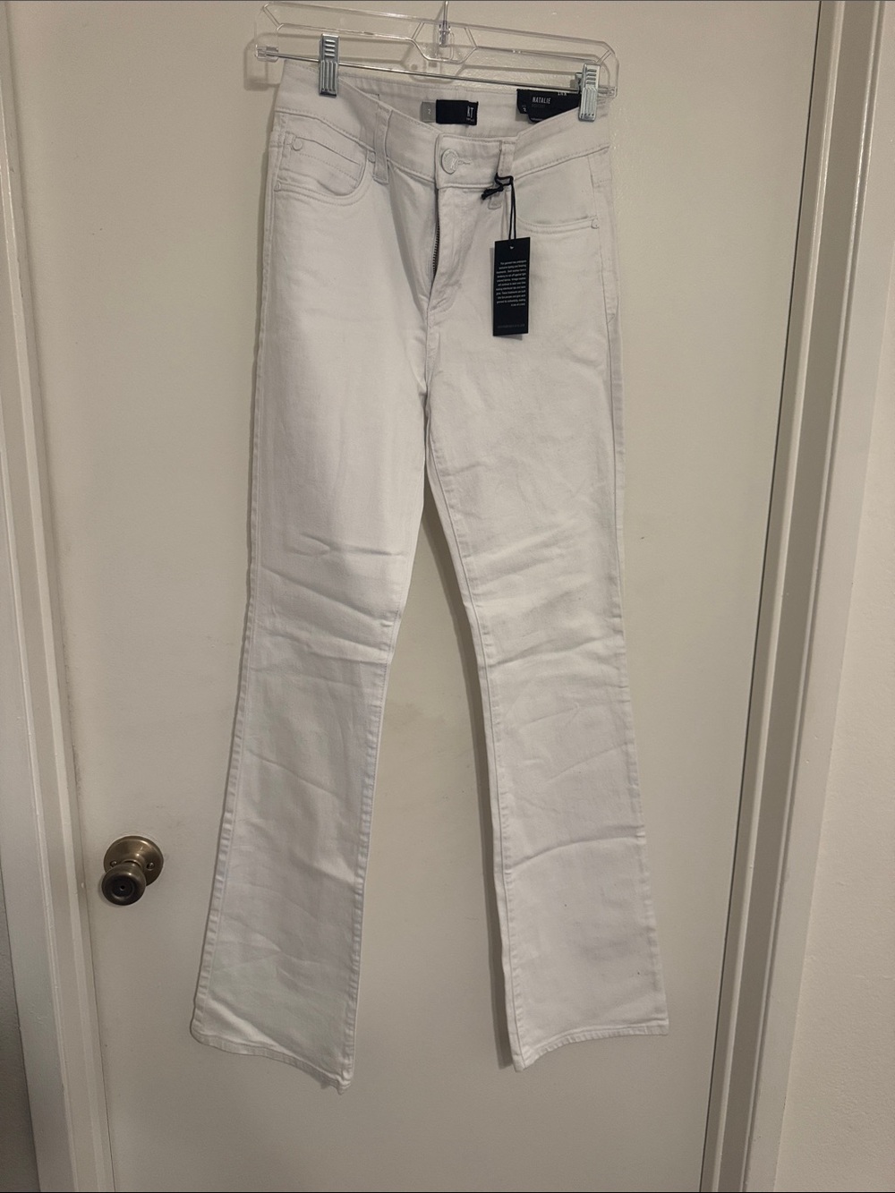 Kut from the Kloth White Flare Jeans
